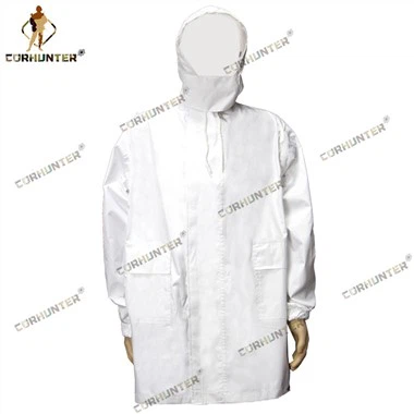 Vit snökamouflage polyester vinterdräkt