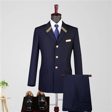 Flygbolag Piloter Skjorta Och Uniform